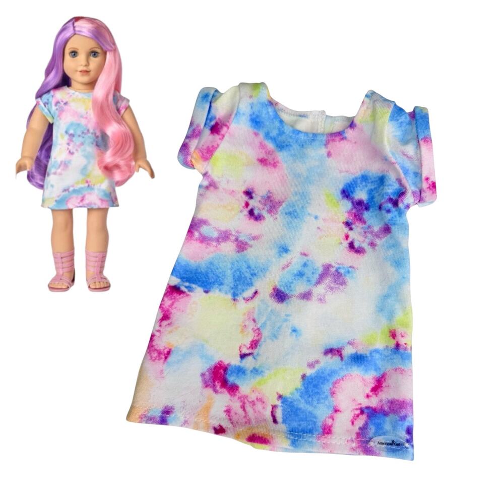American Girl Meet Dress Tie Dye Show Your Artsy Side 18" Truly Me Doll Clothes